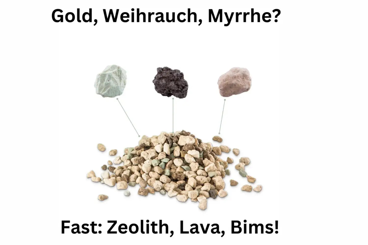 Das AIRY Mineralsubstrat. Natürliche Luftreinigung mit drei starken Komponenten