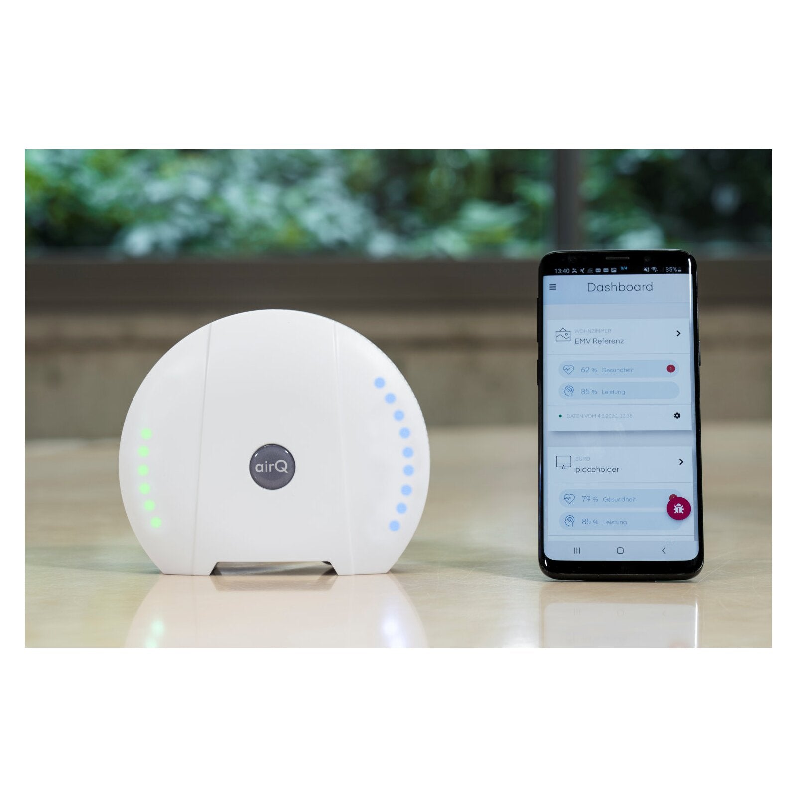 air-Q science (14 Sensoren + Science Option + optional. Zusatzsensor)