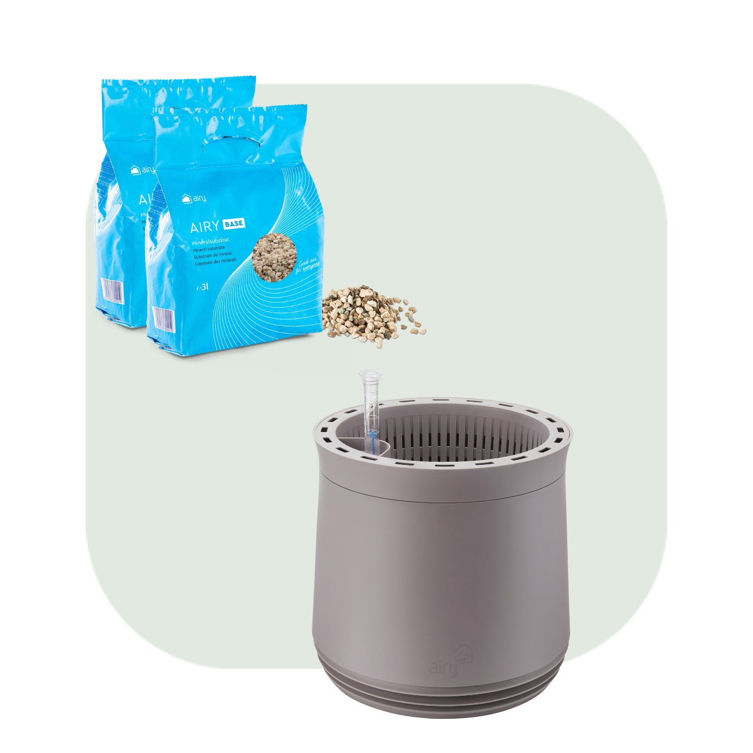 AIRY M avec substrat (gris)