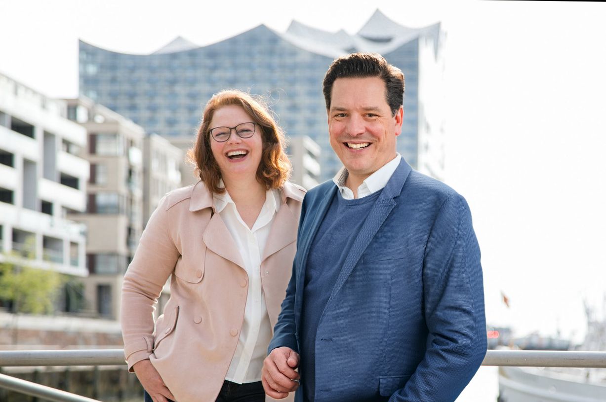 Elisabeth und Peer-Arne Böttcher, Gründer und Geschäftsführer von AIRY