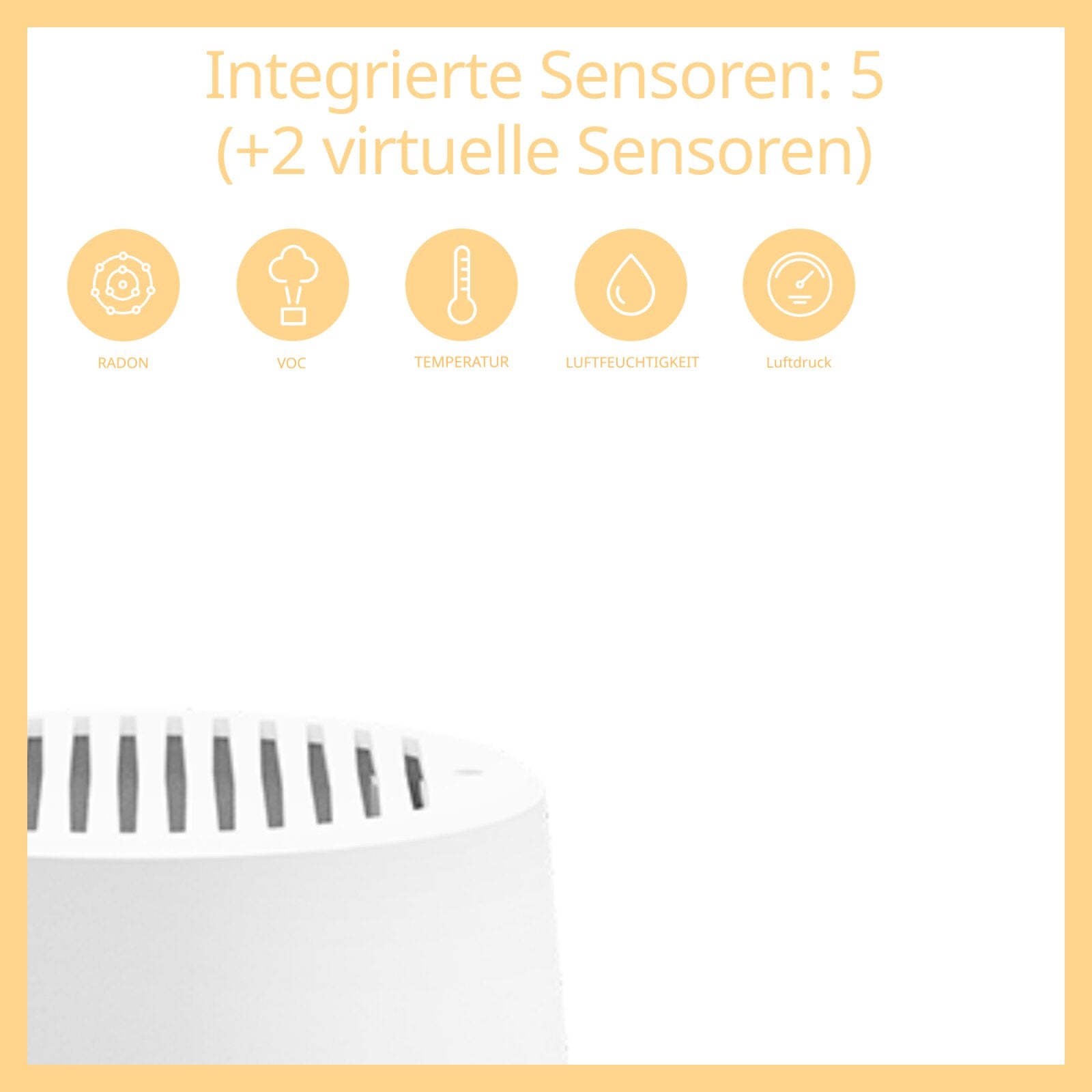 air-Q radon | Air analyzer (5 sensors)